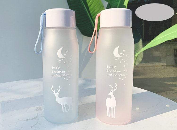 Deer The Moon and The Stars Water Bottle