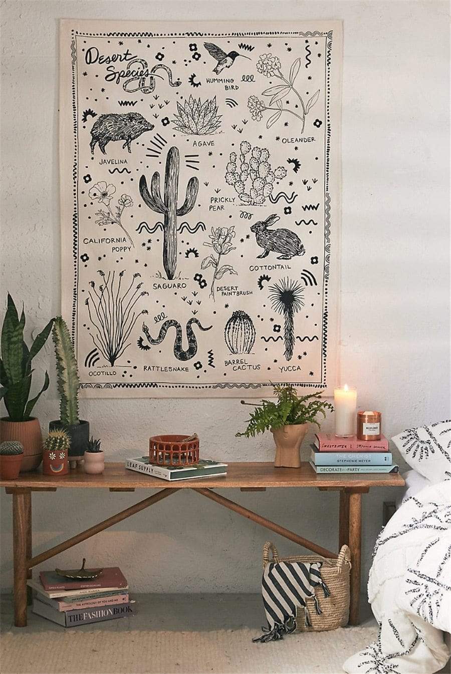 Desert Species Tapestry