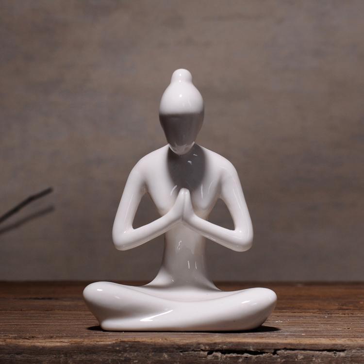 The Modern Yoga Lady Statues