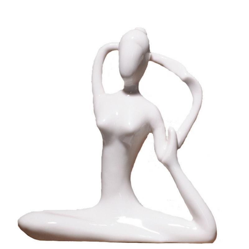 The Modern Yoga Lady Statues