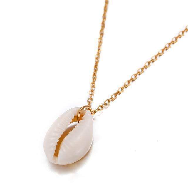 Conch Shell Pendant Necklace