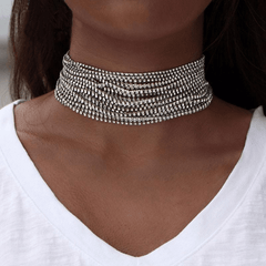 Crystal Choker Necklace