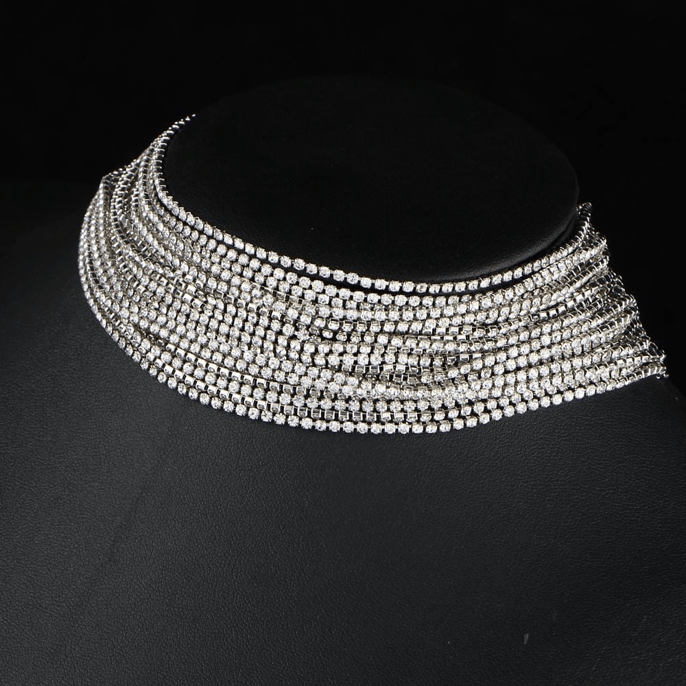 Crystal Choker Necklace