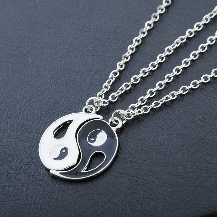 Yin Yang Two-Piece Necklace