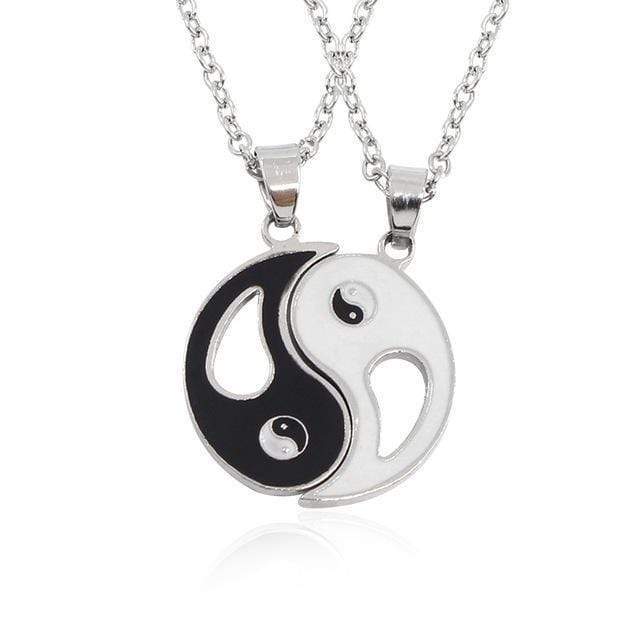 Yin Yang Two-Piece Necklace