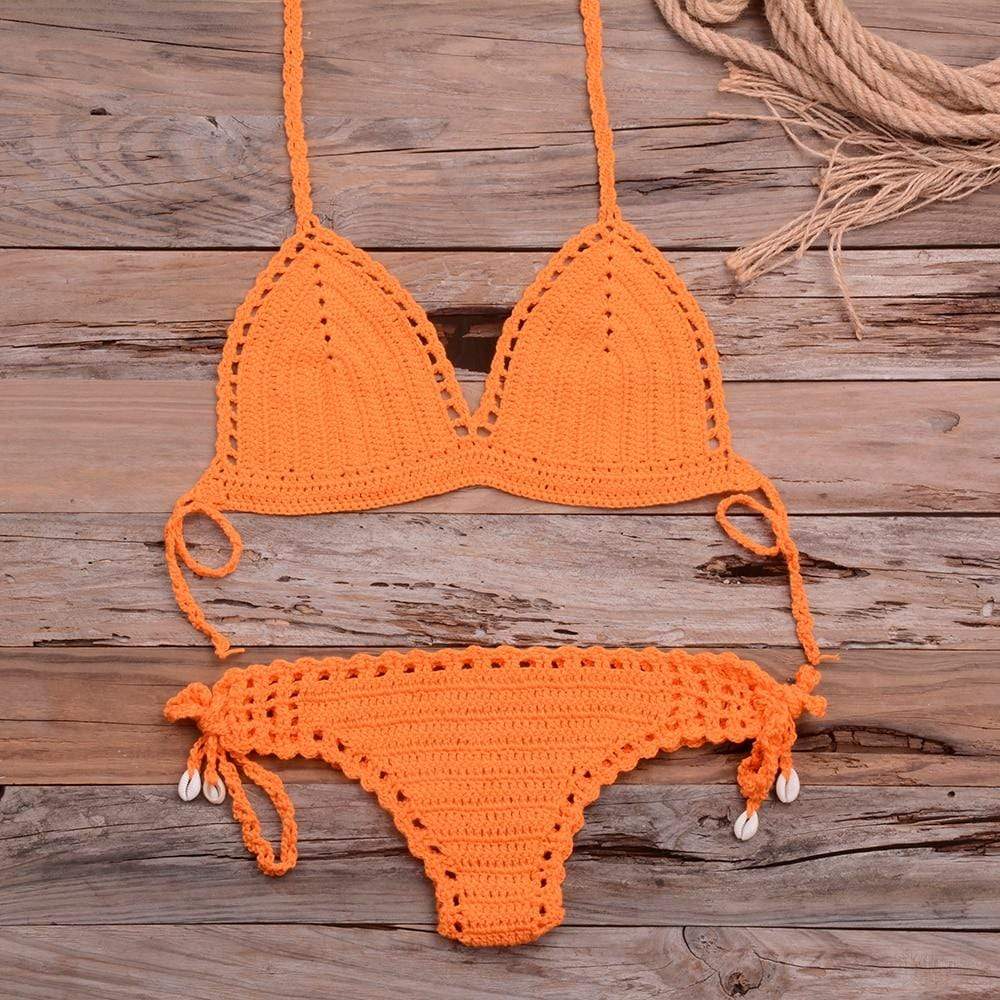 Annabella Handmade Knitted Bikini Set