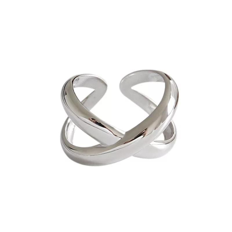 Sterling Silver Geometric Shaped Rings