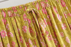 SYMPHONY Maxi Skirt - Yellow