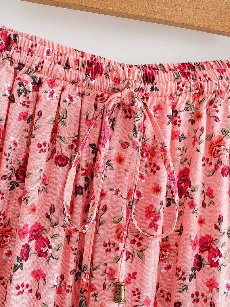 Triana Maxi Skirt in Pink