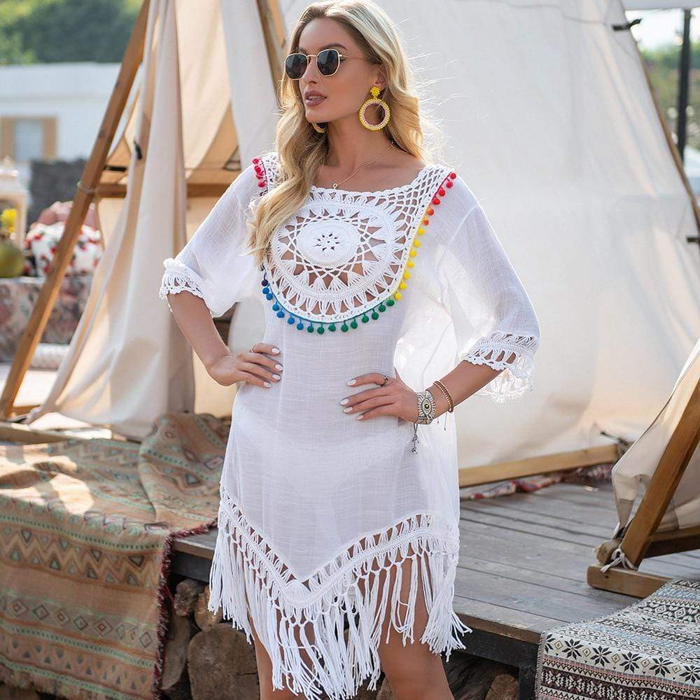 Valli Tassel Cover Up