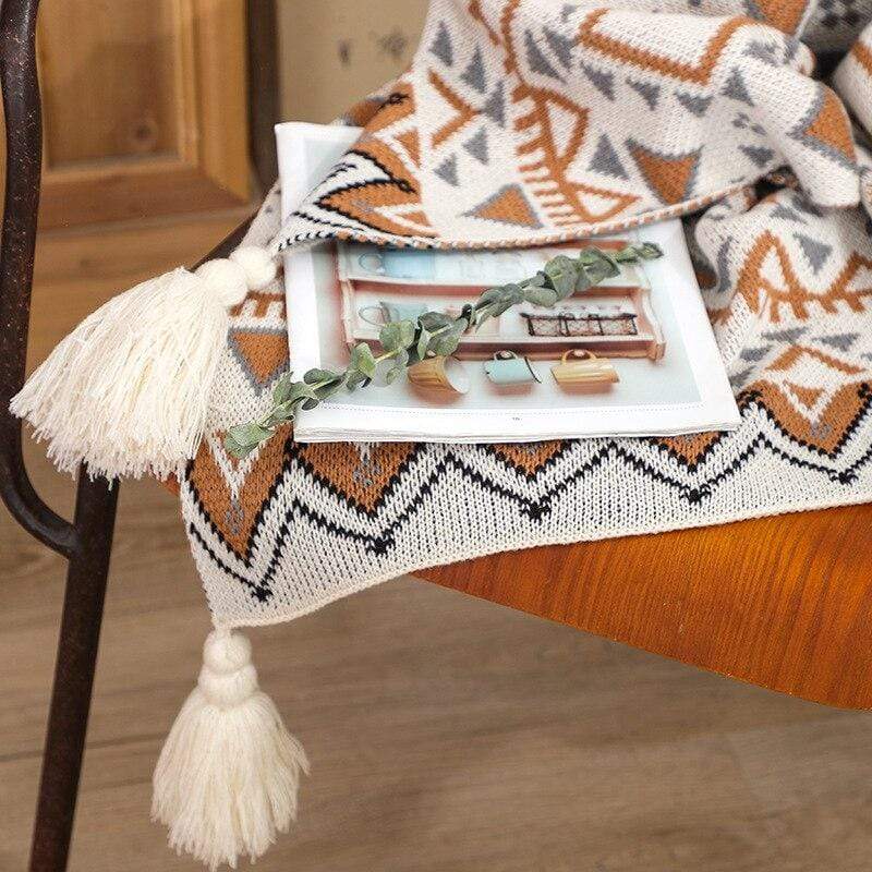 Vintage Design Throw Blanket