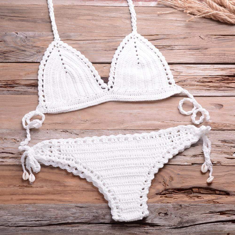 Annabella Handmade Knitted Bikini Set