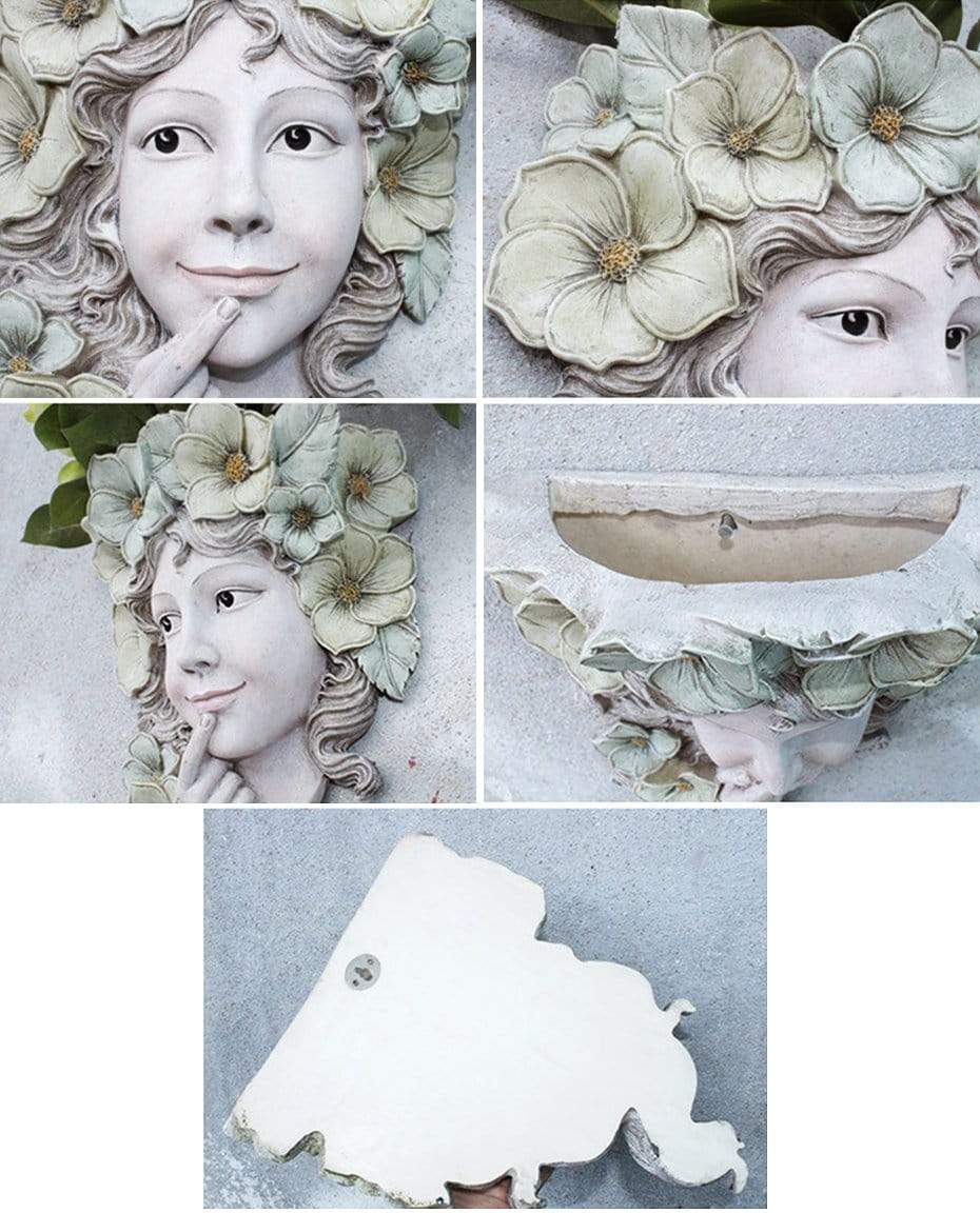 The Flower Goddess Wall Pot