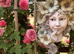 The Flower Goddess Wall Pot