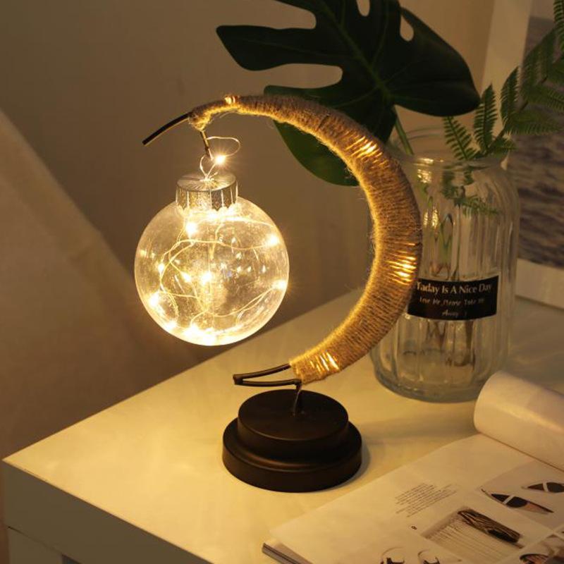 Crescent Moon Desk Lamp