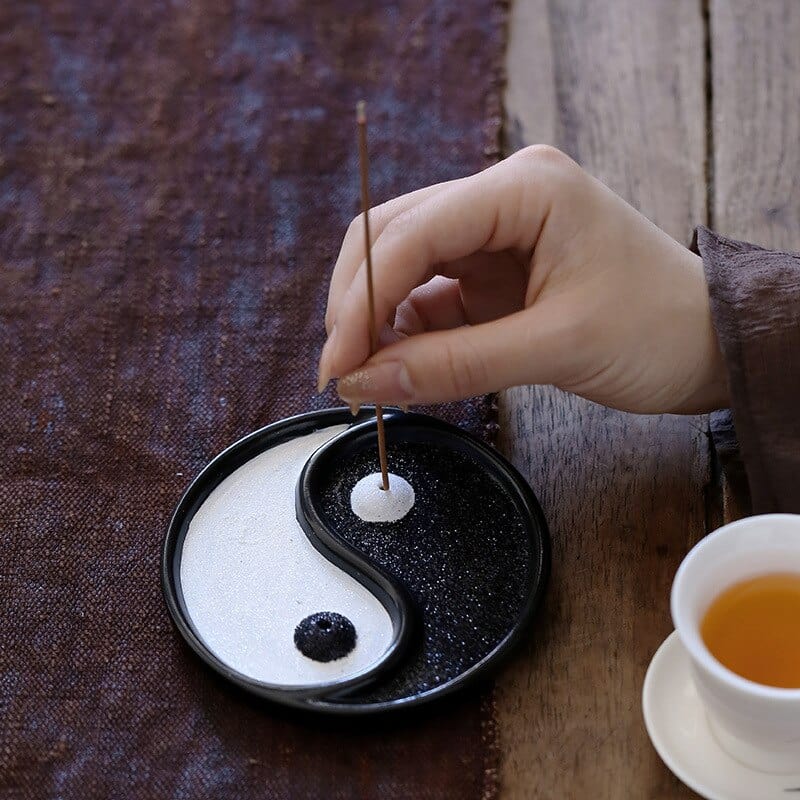 Yin Yang Incense Burner