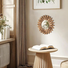 Sunflower Wooden Mirror