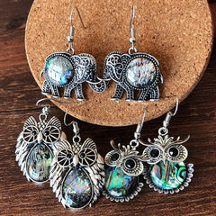 Animal Vintage Drop Earrings
