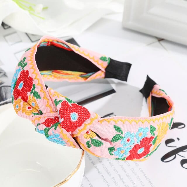 Vintage Cross Knot Headbands