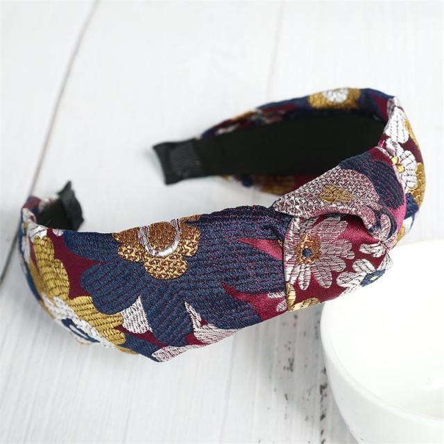 Vintage Cross Knot Headbands