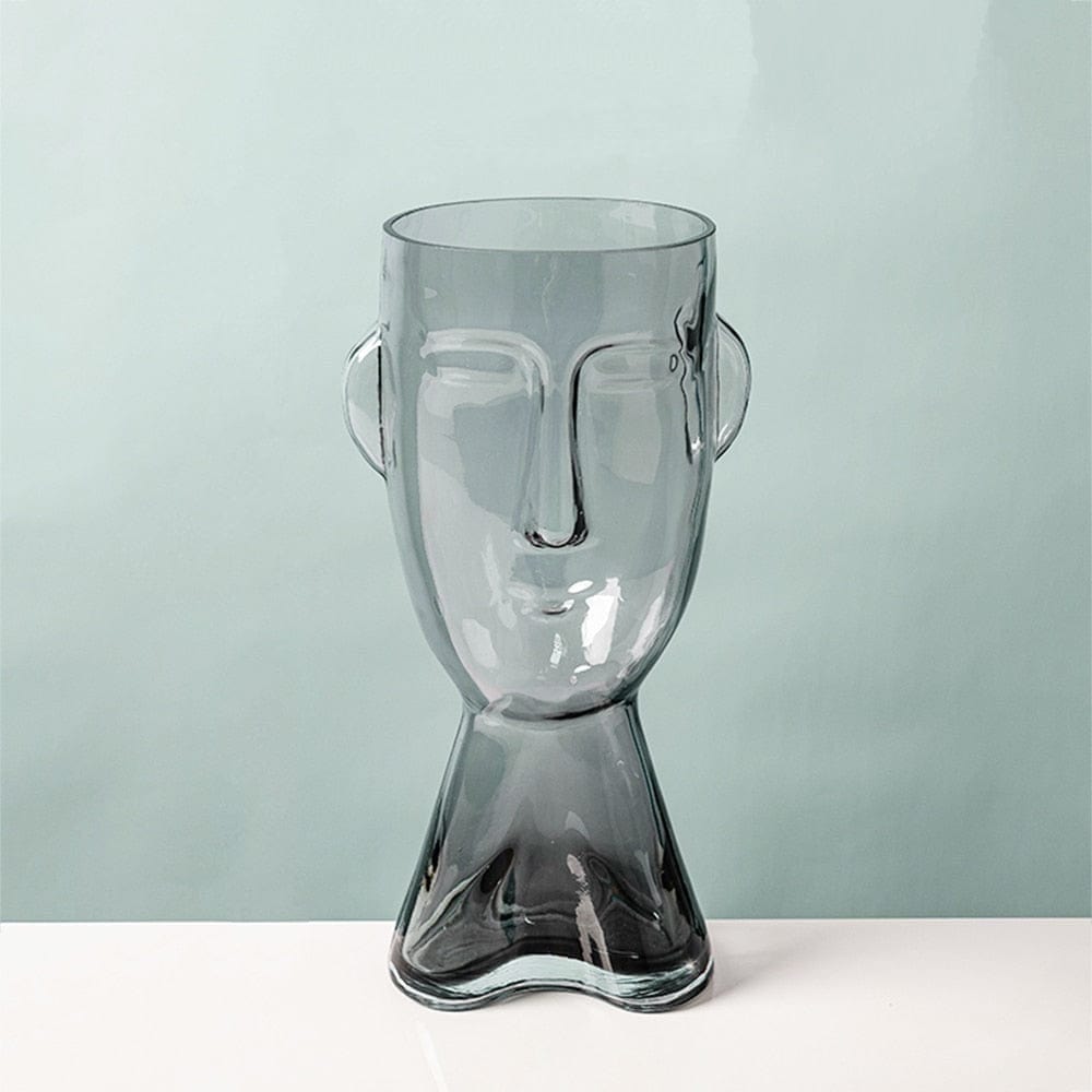 Abstract Human Face Flower Vase