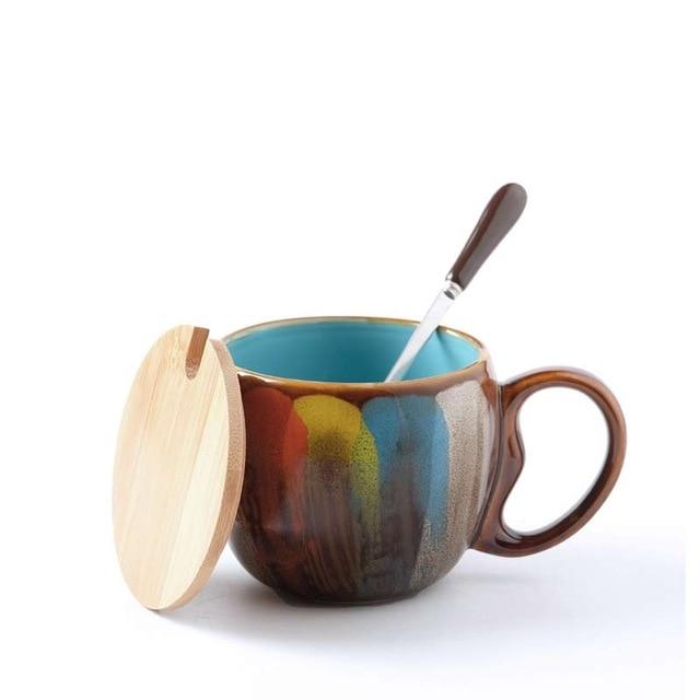 Colorful Hand Painted Mug