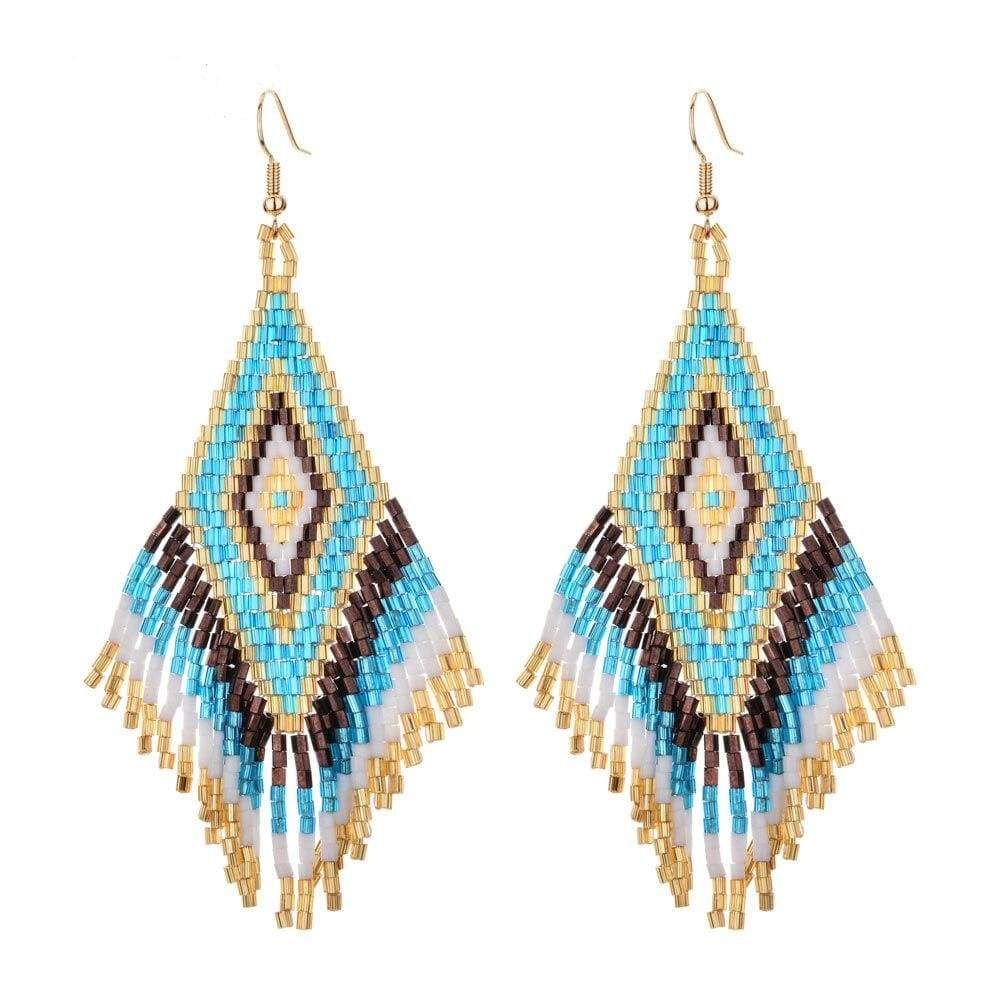 Ethnic Boho Drop Earrings