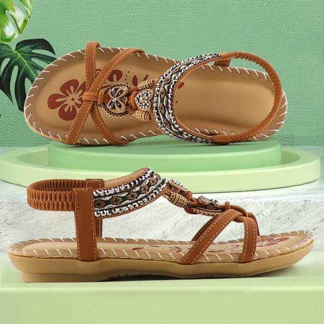 Crystal Soft Summer Sandals