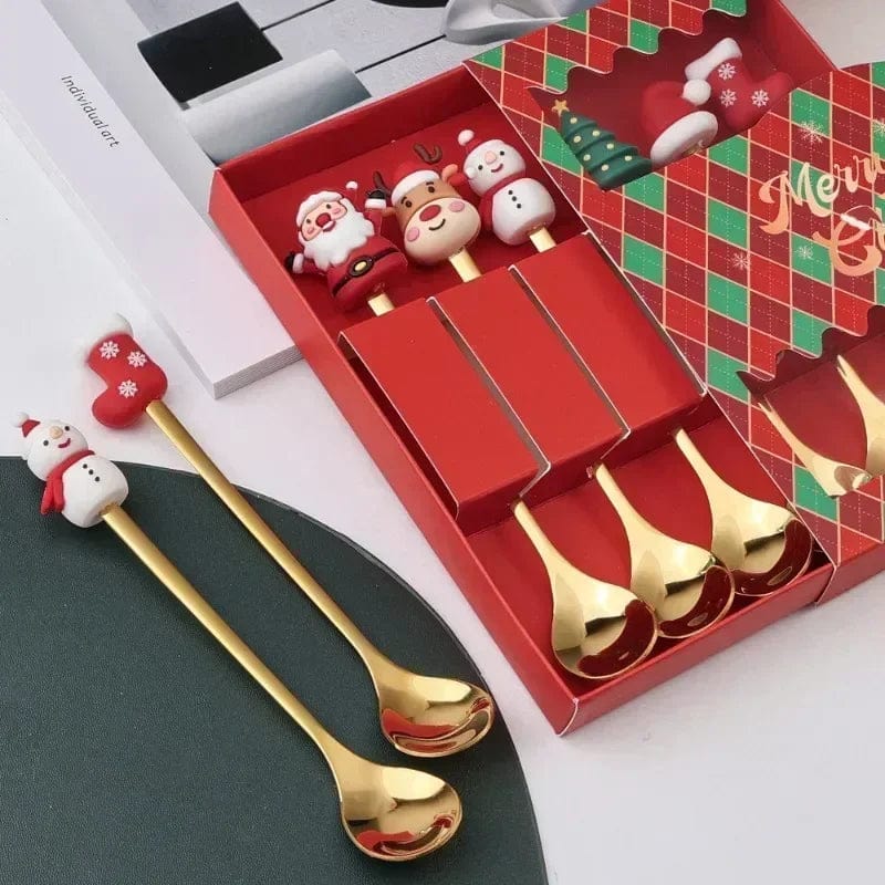 Christmas Spoon & Fork Gift Set