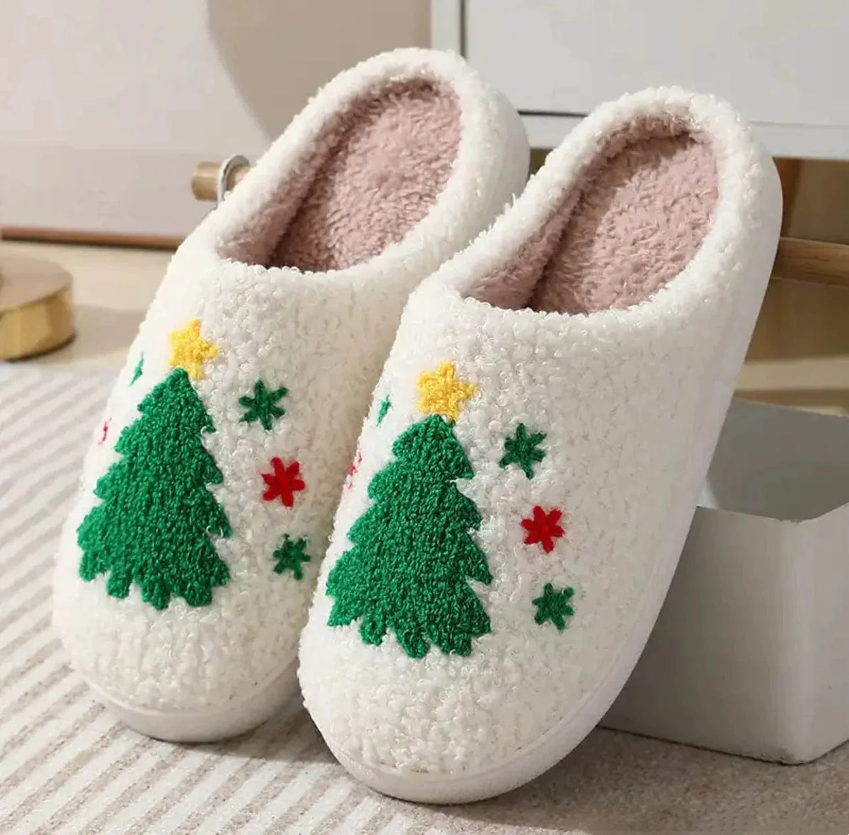 Christmas Fulffy Slippers