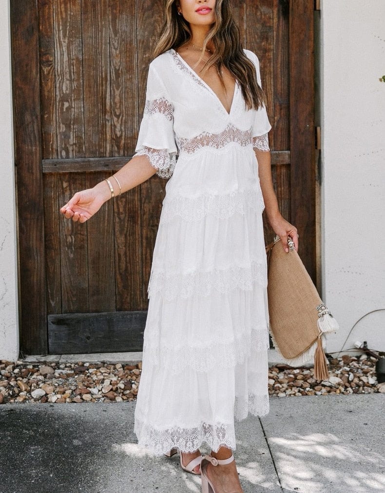 Clarice Boho Maxi Dress