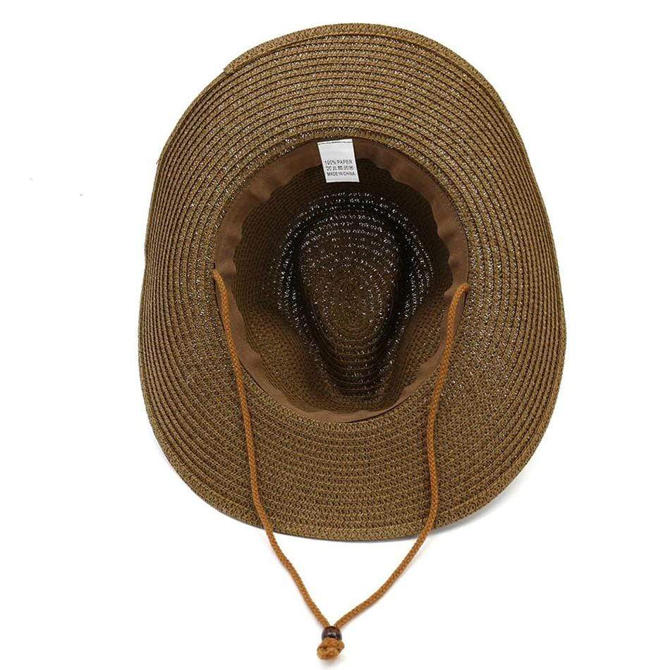 Cowgirl Straw Wide Brim Hat