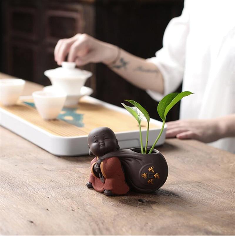 Cute Baby Buddha Flower Pot