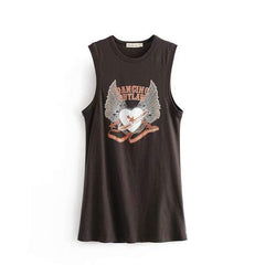 Dancing Outlaw Graphic Tank Top