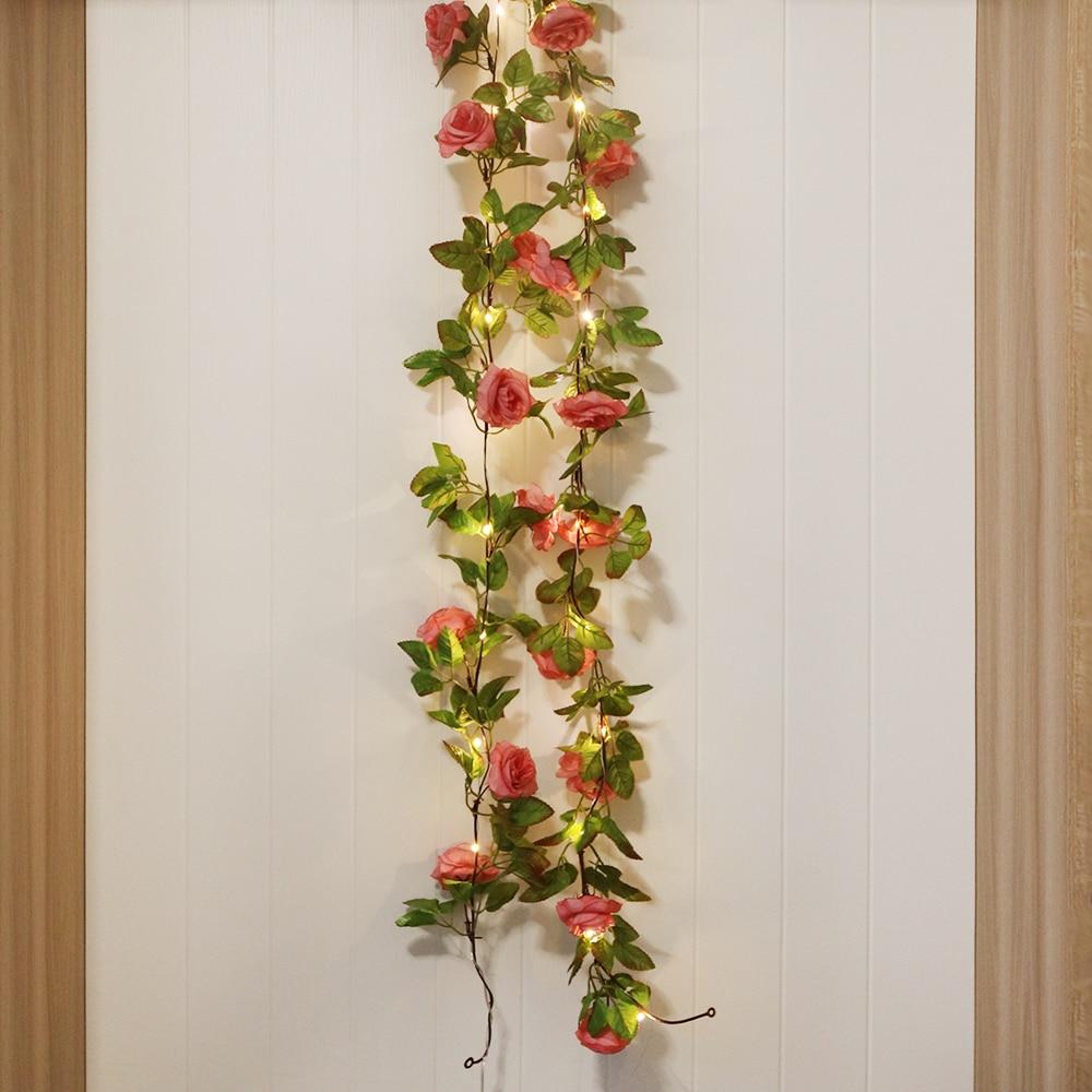 Decorative Rose Vine String Lights