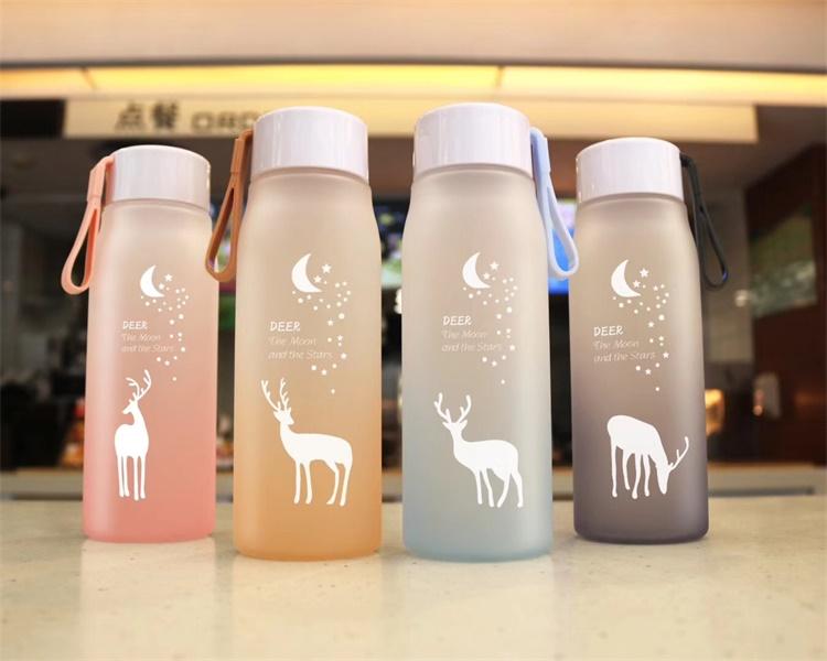 Deer The Moon and The Stars Water Bottle