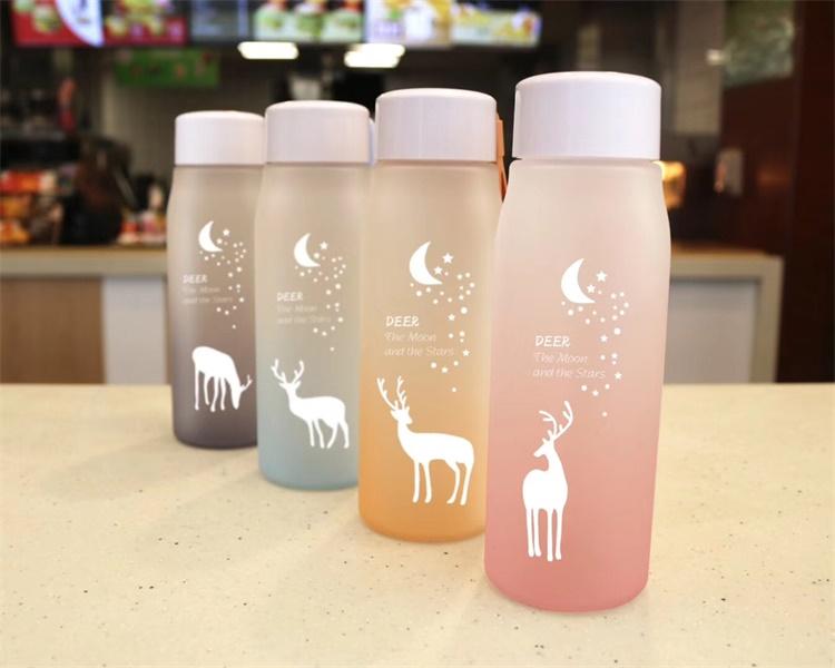 Deer The Moon and The Stars Water Bottle