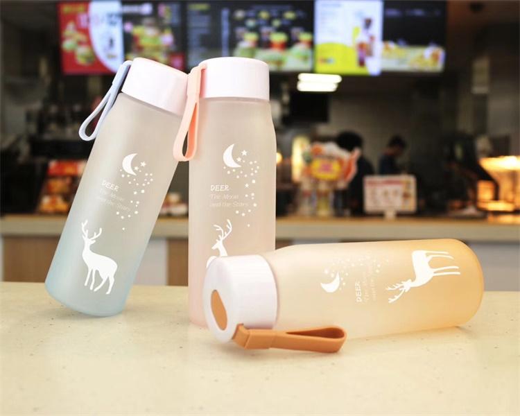 Deer The Moon and The Stars Water Bottle