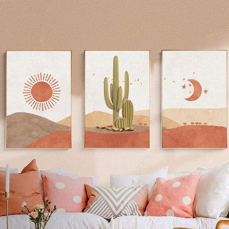 Desert Scene Wall Decor