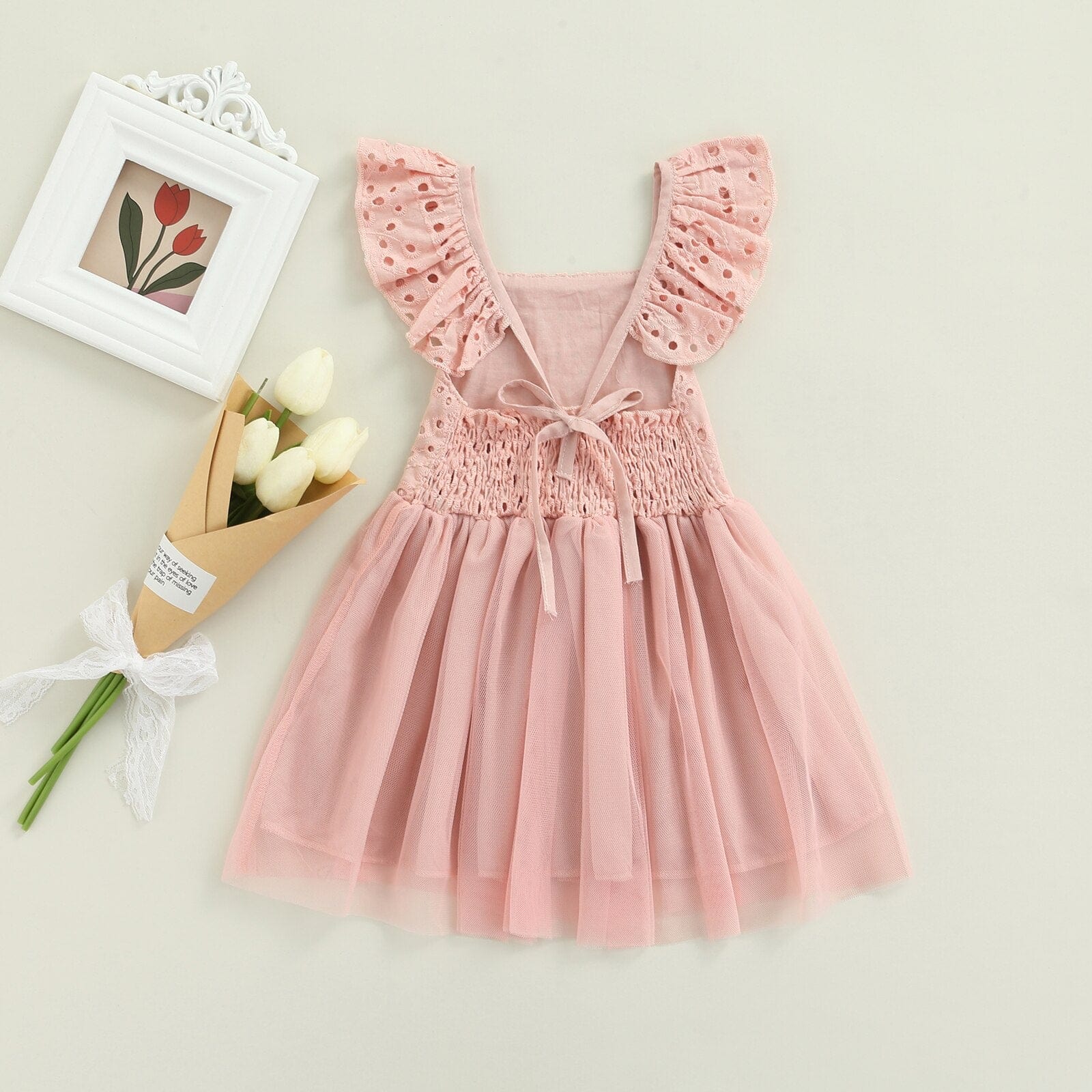 Emma Lace Tutu Baby Girl Dress