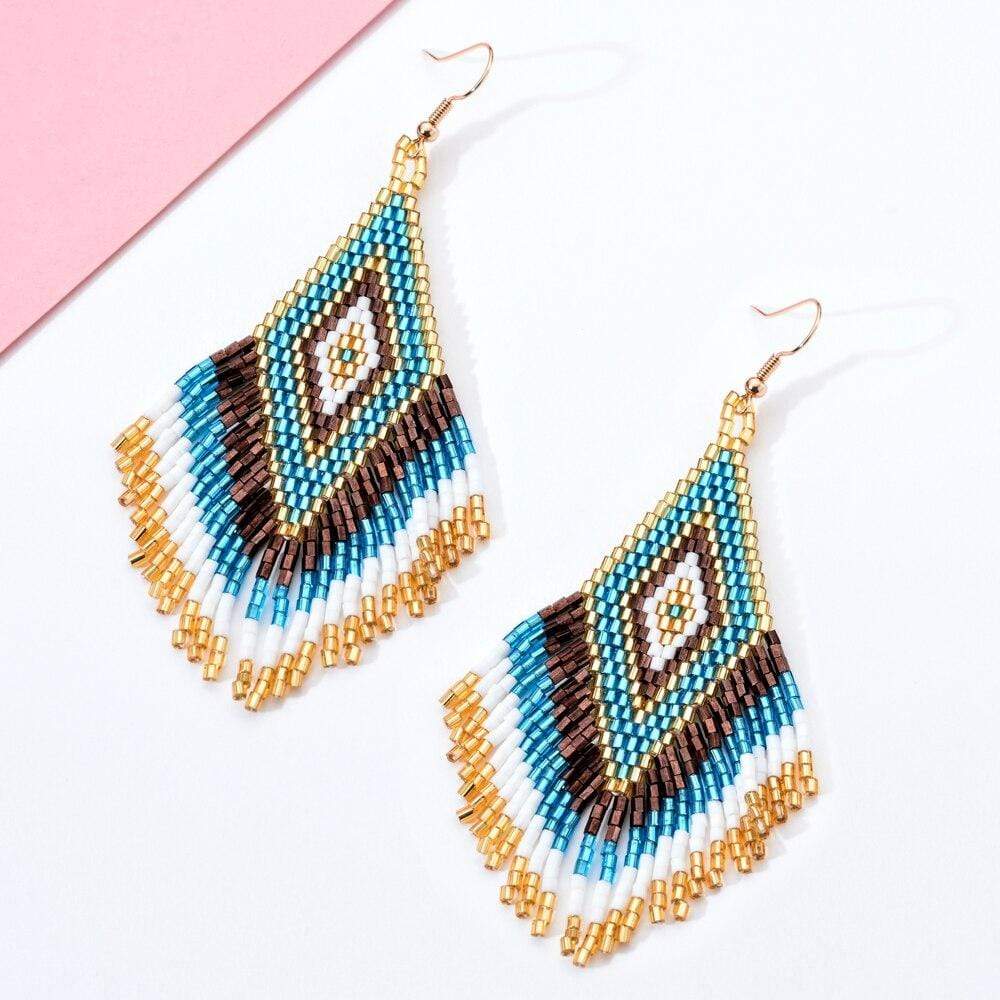 Ethnic Boho Drop Earrings