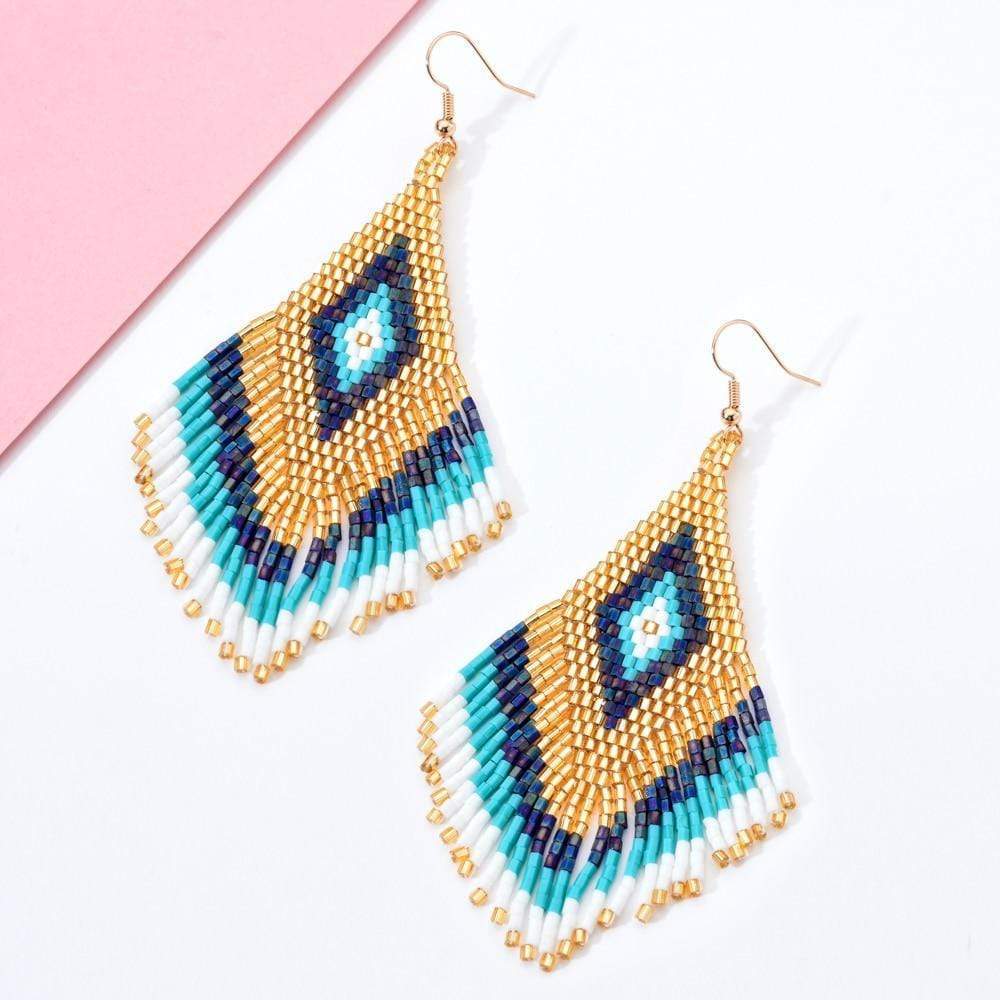 Ethnic Boho Drop Earrings