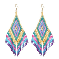 Ethnic Boho Drop Earrings