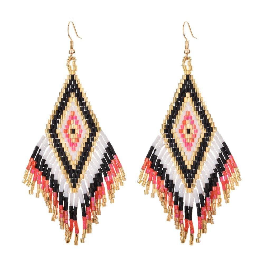 Ethnic Boho Drop Earrings