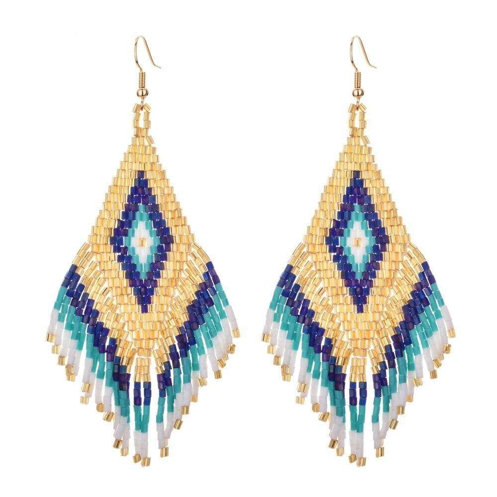 Ethnic Boho Drop Earrings