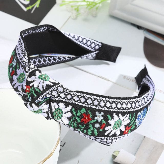 Vintage Cross Knot Headbands