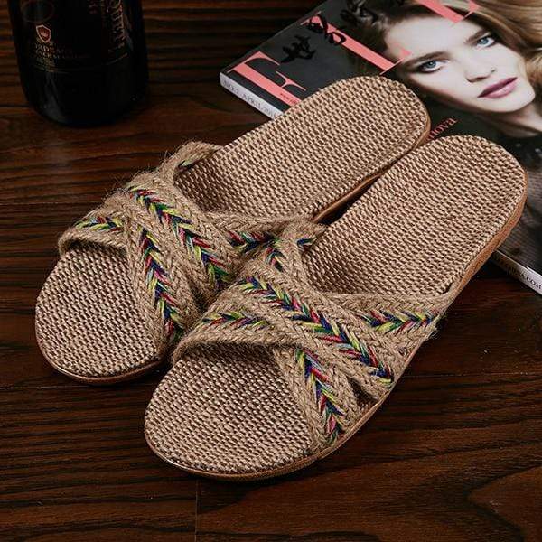 Summer Cross-tied Comfy Sandals