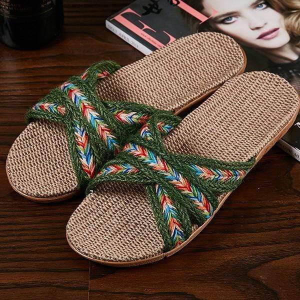 Summer Cross-tied Comfy Sandals