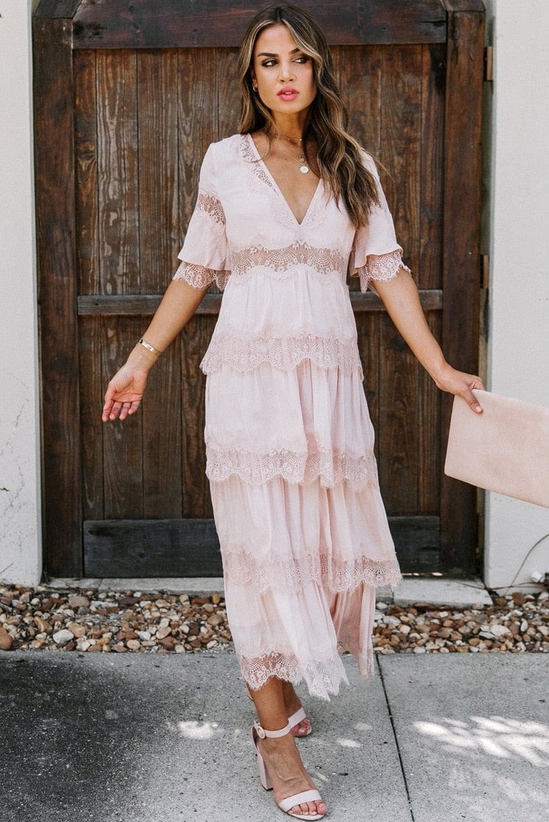 Clarice Boho Maxi Dress