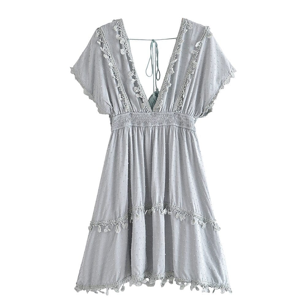 Elnora Boho Mini Dress